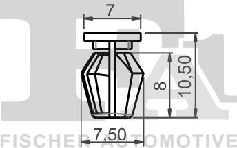 FA1 21-10028.5 - ZAŚLEPKA MOCUJĄCA CITROEN. PEUGEOT