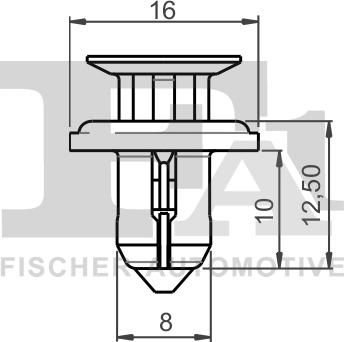 FA1 76-30003.5 - KOŁEK ROZPOROWY SUZUKI JIMNY 04-