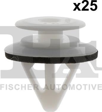 FA1 78-40007.25 — Clip, listwa ochronna