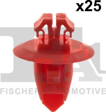 FA1 77-40049.25 - SPINKA LISTWY BOCZNEJ. KLIPS MOCUJĄCY TOYOTA