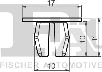 FA1 77-60002.5 - KOSTKA MONTAŻOWA NADKOLI TOYOTA
