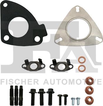 FA1 KT410080 - ZESTAW MONTAŻOWY TURBOSPRĘŻARKI LAND ROVER RANGE ROVER 3.6 06-