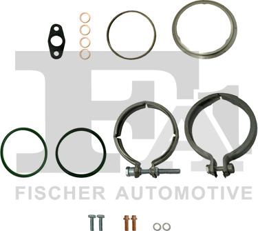 FA1 KT100460 - ZESTAW MONTAŻOWY TURBOSPRĘŻARKI BMW 3 F30 3.0 12-