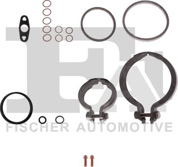 FA1 KT100400 - ZESTAW MONTAŻOWY TURBOSPRĘŻARKI BMW 5 F10 4.4 10-