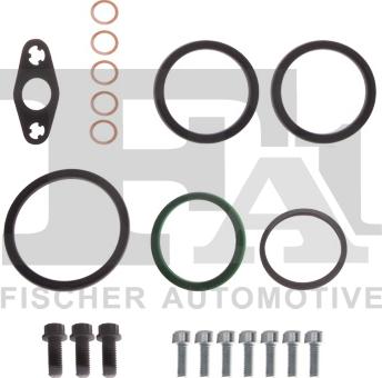 FA1 KT100310 - ZESTAW MONTAŻOWY TURBOSPRĘŻARKI BMW X5 3.0D 10- 21 ELEM.