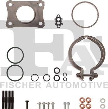 FA1 KT111520 - ZESTAW MONTAŻOWY TURBOSPRĘŻARKI VW GOLF 1.5TSI 17-