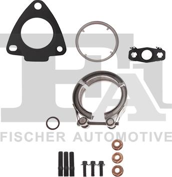 FA1 KT130490 - ZESTAW MONTAŻOWY TURBOSPRĘŻARKI FORD TRANSIT 2.0TDCI 15- 14 ELEM.
