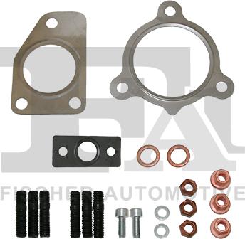 FA1 KT760005 - ZESTAW MONTAŻOWY TURBOSPRĘŻARKI SUZUKI GRAND VITARA 2.0HDI 01-
