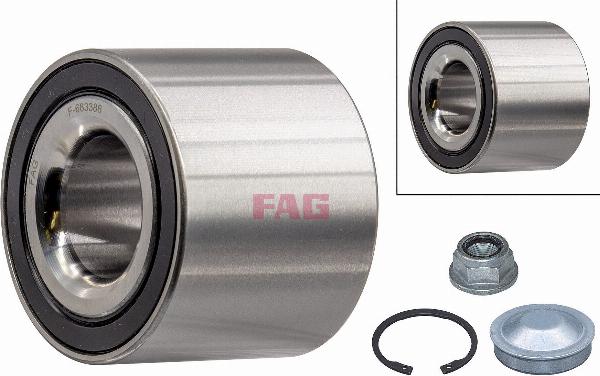 FAG 713 6312 40 — Zestaw łożysk koła