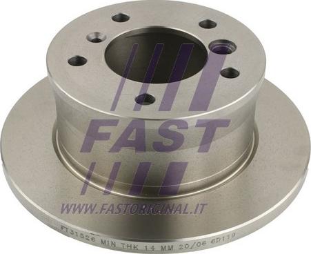 Fast FT31526 — Tarcza hamulcowa