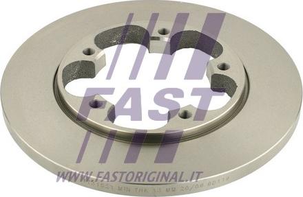 Fast FT31521 — Tarcza hamulcowa