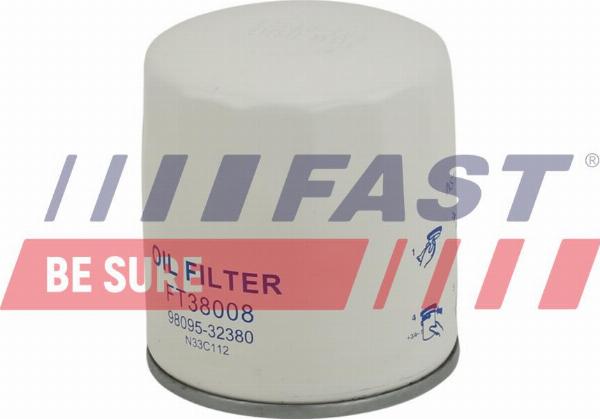 Fast FT38008 — Filtr oleju