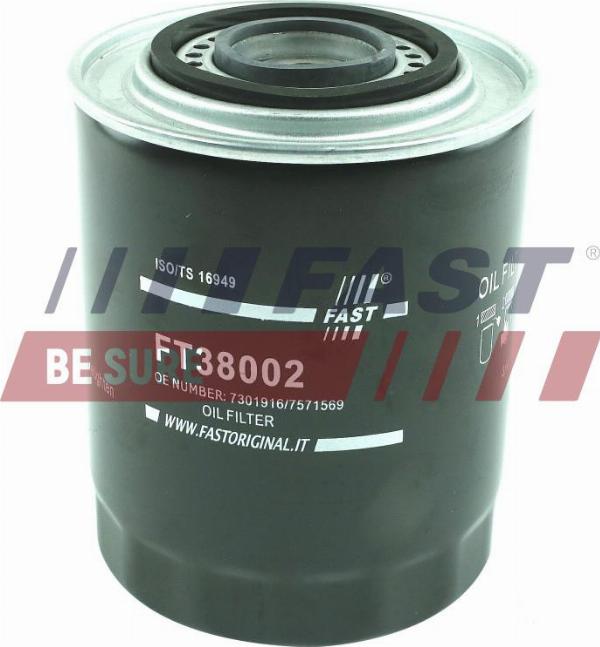 Fast FT38002 — Filtr oleju