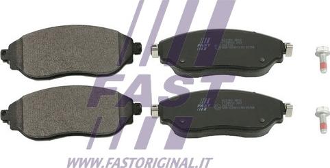 Fast FT29550 — Zestaw klocków hamulcowych, hamulce tarczowe