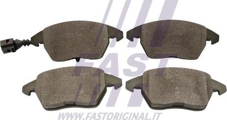 Fast FT29501 — Zestaw klocków hamulcowych, hamulce tarczowe