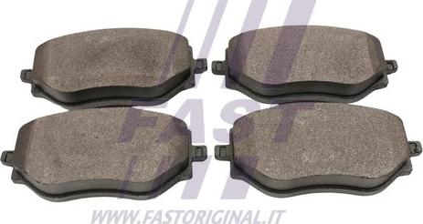 Fast FT29025 — Zestaw klocków hamulcowych, hamulce tarczowe