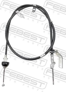 Febest 0199-BCACU30RH — Cięgło, hamulec postojowy
