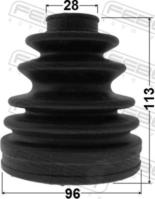 Febest 0115-KLH18 - OSLONA PRZEGUBU ZEWN.KOMP.LANCER 07-