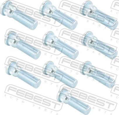 Febest 0184-001-PCS10 — Sworzeń koła