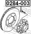 Febest 0284-003 - SRUBA DO KOL NISSAN