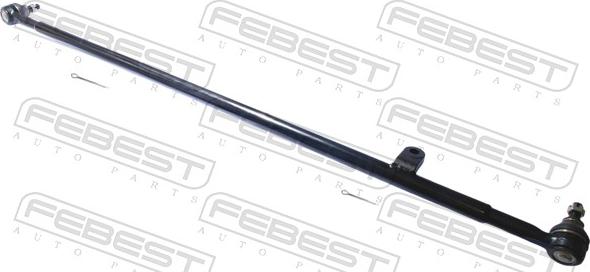 Febest 0222-GRY61 — Połączenie osiowe, drążek kierowniczy poprzeczny