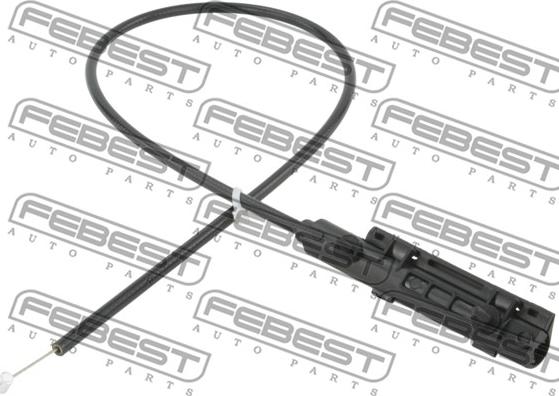 Febest 19101-E53FL - LINKA ZAMKA POKRYWY SILNIKA BMW