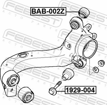 Febest 1929-004 - SRUBA MIMOSRODOWA BMW