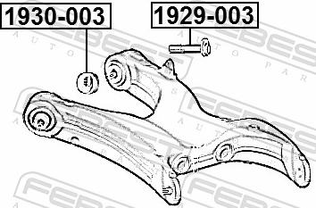 Febest 1929-003 - SRUBA MIMOSR. WAHACZA BMW