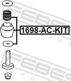 Febest 1698-AC-KIT - WSPORNIK KOMPRESORA ZAW. PNEUM. MERCEDES