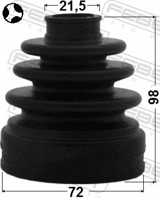 Febest 1215-SOLT - OSLONA PRZEGUBU WEWN.ACCENT 1.6 10-