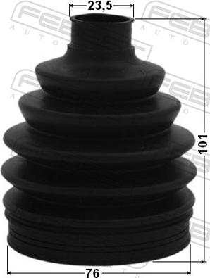 Febest 1217-MC - OSLONA PRZEGUBU ZEWN.KOMP.BALENO 96-