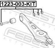 Febest 1229-003-KIT - SRUBY MIMOSR. WAHACZA KIA HYUNDAI ZESTAW