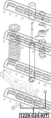 Febest 1229-024-KIT - SRUBA MOCOW. ZAW. ZEST. NAPR. KIA