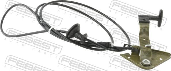 Febest 17101-A4B5 — Cięgno zamka pokrywy komory silnika