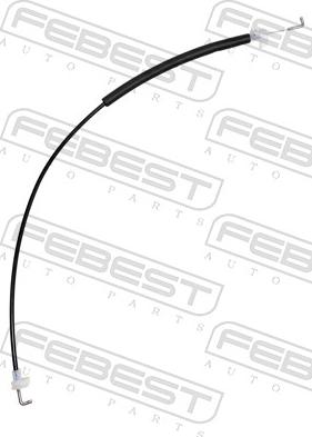 Febest 2599-DCBOXII - LINKA KLAMKI ZEWNETRNEJ FIAT PEUGEOT
