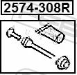 Febest 2574-308R - ZESTAW NAPR.PORW.ZACISKU NITRO 2.8 07-12