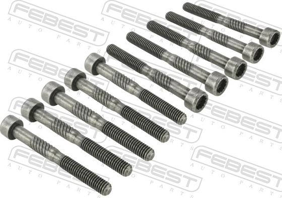 Febest 2698-001-PCS10 — Zestaw śrub, mocowanie wałka rozrządu
