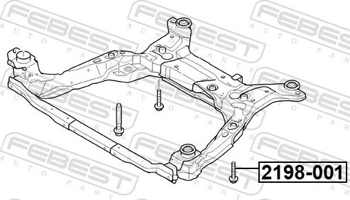 Febest 2198-001 - SRUBA FORD LINCOLN