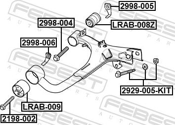 Febest 2198-002 - SRUBA FORD