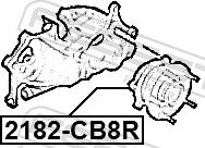 Febest 2182-CB8R - PIASTA -T- FORD