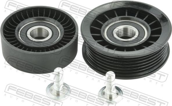 Febest 2187-CB4-KIT — Rolka kierunkowa / prowadząca, pasek klinowy zębaty