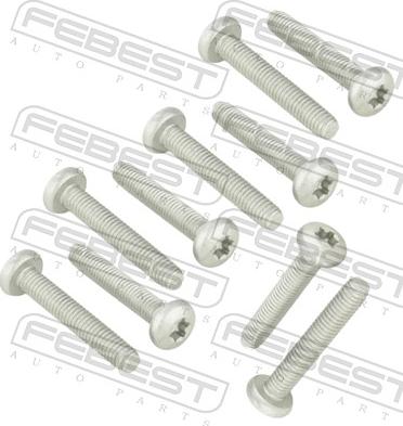 Febest 2398-002-PCS10 — Sworzeń mocujący, wahacz poprzeczny