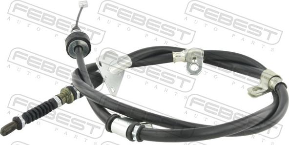 Febest 2299-PCSPORRH — Cięgło, hamulec postojowy
