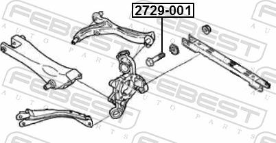 Febest 2729-001 - SRUBA MIMOSRODOWA VOLVO