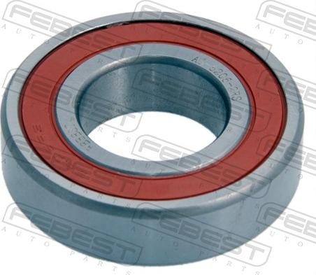 Febest AS-6206-2RS — Zawieszenie, wał napędowy