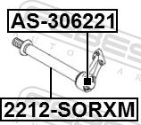 Febest AS-306221 - LOZYSKO WALU NAPED. HYUNDAI