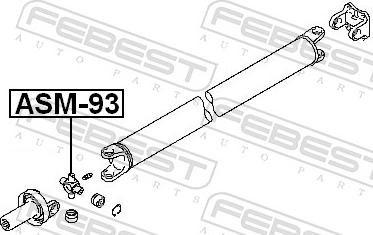Febest ASM-93 - KRZYZAK WALU NAPED.CHEROKEE 90-01