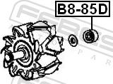 Febest B8-85D - LOZYSKO KULKOWE HONDA