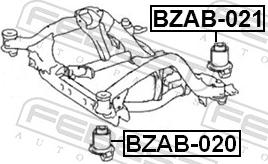 Febest BZAB-020 - TULEJA BELKI -P-DB GL-KLASSE