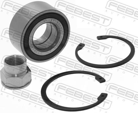 Febest DAC35720033M-KIT — Zestaw łożysk koła